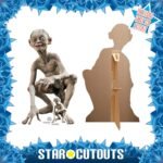 Gollum (The Lord of the Rings) Official Lifesize + Mini Cardboard Cutout / Standee - Image 2