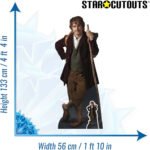 Bilbo Baggins (The Hobbit) Official Lifesize + Mini Cardboard Cutout / Standee - Image 3