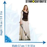 Éowyn (The Lord of the Rings) Official Lifesize + Mini Cardboard Cutout / Standee - Image 3