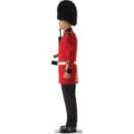 Buckingham Palace Guard 'Facing Left' (King's Guard) Mini Cardboard Cutout / Standee