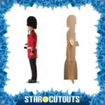 Buckingham Palace Guard 'Facing Left' (King's Guard) Mini Cardboard Cutout / Standee - Image 2