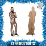 Seth Rollins 'Colby Daniel Lopez' Gold Suit (WWE) Official Lifesize + Mini Cardboard Cutout / Standee - Image 2