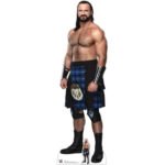 Drew McIntyre 'Andrew McLean Galloway IV' Kilt (WWE) Official Lifesize + Mini Cardboard Cutout / Standee