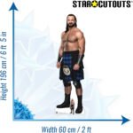 Drew McIntyre 'Andrew McLean Galloway IV' Kilt (WWE) Official Lifesize + Mini Cardboard Cutout / Standee - Image 3