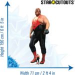 Big Van Vader 'Leon Allen White' (WWE) Official Lifesize + Mini Cardboard Cutout / Standee - Image 3