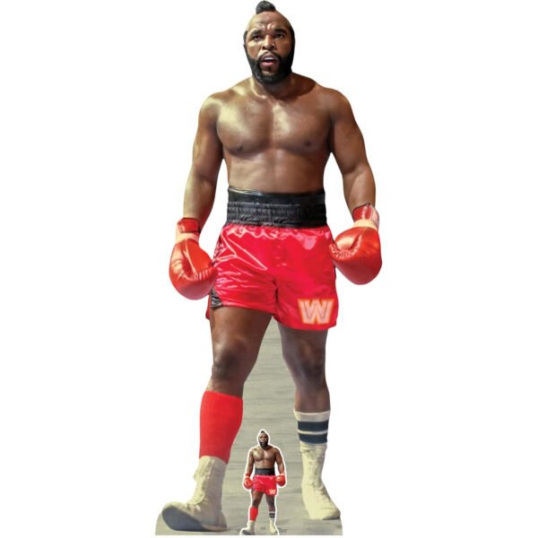 Mr. T (WWE) Official Lifesize + Mini Cardboard Cutout / Standee