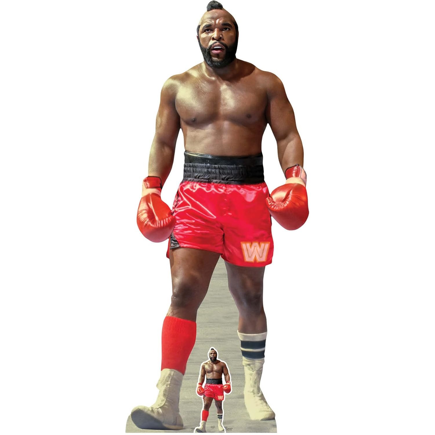 SC4187 Mr. T (WWE) Official Lifesize + Mini Cardboard Cutout Standee Mr. T (WWE) Official Lifesize + Mini Cardboard Cutout / Standee - Image 1