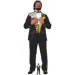 Ted DiBiase 'Theodore Marvin DiBiase Sr.' (WWE) Official Lifesize + Mini Cardboard Cutout / Standee