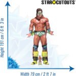 The Ultimate Warrior (WWE) Official Lifesize + Mini Cardboard Cutout / Standee - Image 3