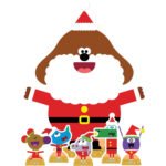 Hey Duggee & The Squirrel Club 'Christmas' Official Lifesize + Mini Pack Cardboard Cutout / Standee
