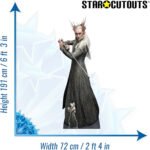 Thranduil (The Hobbit) Official Lifesize + Mini Cardboard Cutout / Standee - Image 3