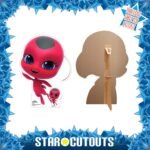 Tikki (Miraculous: Tales of Ladybug & Cat Noir) Official Small + Mini Cardboard Cutout / Standee - Image 2