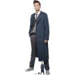 The Fourteenth Doctor 'David Tennant' (Doctor Who) Official Lifesize + Mini Cardboard Cutout / Standee