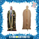 King Charles III 'Gold Robe' (British Royal Family) Lifesize + Mini Cardboard Cutout / Standee - Image 2
