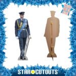 Prince William 'RAF Uniform' (British Royal Family) Lifesize + Mini Cardboard Cutout / Standee - Image 2