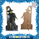 Wicked Witch of The West (The Wizard of Oz) Official Lifesize + Mini Cardboard Cutout / Standee - Image 2