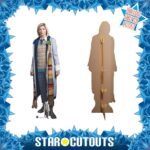 The Thirteenth Doctor 'Jodie Whittaker' Rainbow Striped Shirt & Coat (Doctor Who) Official Lifesize + Mini Cardboard Cutout / Standee - Image 2