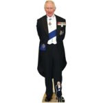 King Charles III 'With Medals' (British Royal Family) Lifesize + Mini Cardboard Cutout / Standee