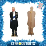 King Charles III 'With Medals' (British Royal Family) Lifesize + Mini Cardboard Cutout / Standee - Image 2