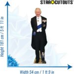 King Charles III 'With Medals' (British Royal Family) Lifesize + Mini Cardboard Cutout / Standee - Image 3