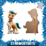 Hitch Trailblazer (My Little Pony) Official Small + Mini Cardboard Cutout / Standee - Image 2
