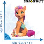 Sunny Starscout (My Little Pony) Official Small + Mini Cardboard Cutout / Standee - Image 3