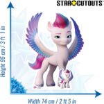 Zipp Storm (My Little Pony) Official Small + Mini Cardboard Cutout / Standee - Image 3