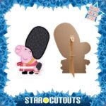 George Pig 'Palace Guard Costume' (Peppa Pig) Official Small + Mini Cardboard Cutout / Standee - Image 2
