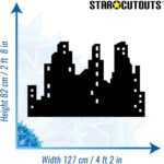 City Skyline (Silhouette) Large Cardboard Cutout / Standee - Image 3