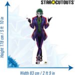 The Joker 'Anime Style' (DC Comics) Official Lifesize + Mini Cardboard Cutout / Standee - Image 3