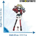 Harley Quinn 'Anime Style' (DC Comics) Official Lifesize + Mini Cardboard Cutout / Standee - Image 3