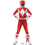 Red Power Ranger (Mighty Morphin Power Rangers) Official Lifesize + Mini Cardboard Cutout / Standee