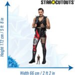 Rhea Ripley 'Demi Bennett' (WWE) Official Lifesize + Mini Cardboard Cutout / Standee - Image 3