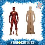 The Flash 'Ezra Miller' (DC Comics: The Flash 2023) Official Lifesize + Mini Cardboard Cutout / Standee - Image 2