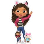 Gabby 'Waving' (Gabby's Dollhouse) Official Small + Mini Cardboard Cutout / Standee