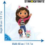 Gabby 'Waving' (Gabby's Dollhouse) Official Small + Mini Cardboard Cutout / Standee - Image 3