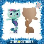 MerCat (Gabby's Dollhouse) Official Small + Mini Cardboard Cutout / Standee - Image 2