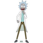 Rick Sanchez 'Scientist' (Rick And Morty) Official Mini Cardboard Cutout / Standee