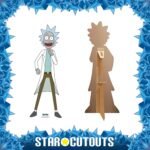 Rick Sanchez 'Scientist' (Rick And Morty) Official Mini Cardboard Cutout / Standee - Image 2