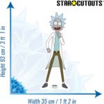 Rick Sanchez 'Scientist' (Rick And Morty) Official Mini Cardboard Cutout / Standee - Image 3