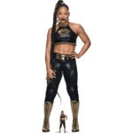 Bianca Belair 'Bianca Nicole Crawford' Black Outfit (WWE) Official Lifesize + Mini Cardboard Cutout / Standee