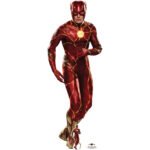 The Flash 'Ezra Miller' Action Pose (DC Comics: The Flash 2023) Official Lifesize + Mini Cardboard Cutout / Standee