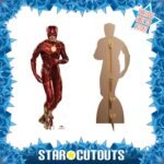 The Flash 'Ezra Miller' Action Pose (DC Comics: The Flash 2023) Official Lifesize + Mini Cardboard Cutout / Standee - Image 2