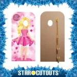 Pink Doll Design (Live The Dream) Lifesize Stand-In Cardboard Cutout / Standee - Image 2