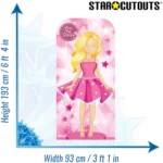 Pink Doll Design (Live The Dream) Lifesize Stand-In Cardboard Cutout / Standee - Image 3