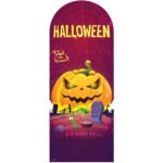 Spooky Halloween 'Trick or Treat' Backdrop Cardboard Cutout / Standee