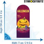 Spooky Halloween 'Trick or Treat' Backdrop Cardboard Cutout / Standee - Image 3