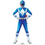 Blue Power Ranger (Mighty Morphin Power Rangers) Official Mini Cardboard Cutout / Standee