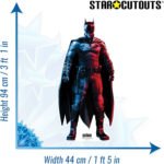 The Batman 'Robert Pattinson' Red & Blue Style (The Batman 2022) Official Mini Cardboard Cutout / Standee - Image 3