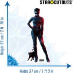 Catwoman 'Zoë Kravitz' Red & Blue Style (The Batman 2022) Official Mini Cardboard Cutout / Standee - Image 3